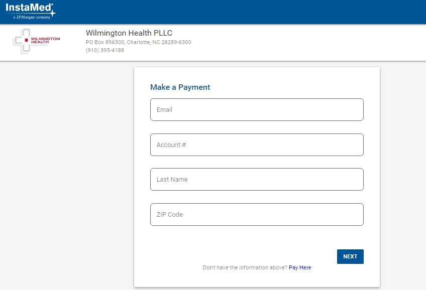 Wilmington Health Online Bill Pay